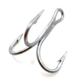 Mustad 7994-DS Super Strong Tremble Hooks with Barbs 3X Hi-Carbon Steel Anchor Hook Seawater Resistance Carp Bass Fishing