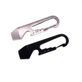 Mini EDC Tool Camping Outdoor Multifunctional Keychain Stainless Steel Quick-hanging Bottle Opener with Hexagon Wrench Scale