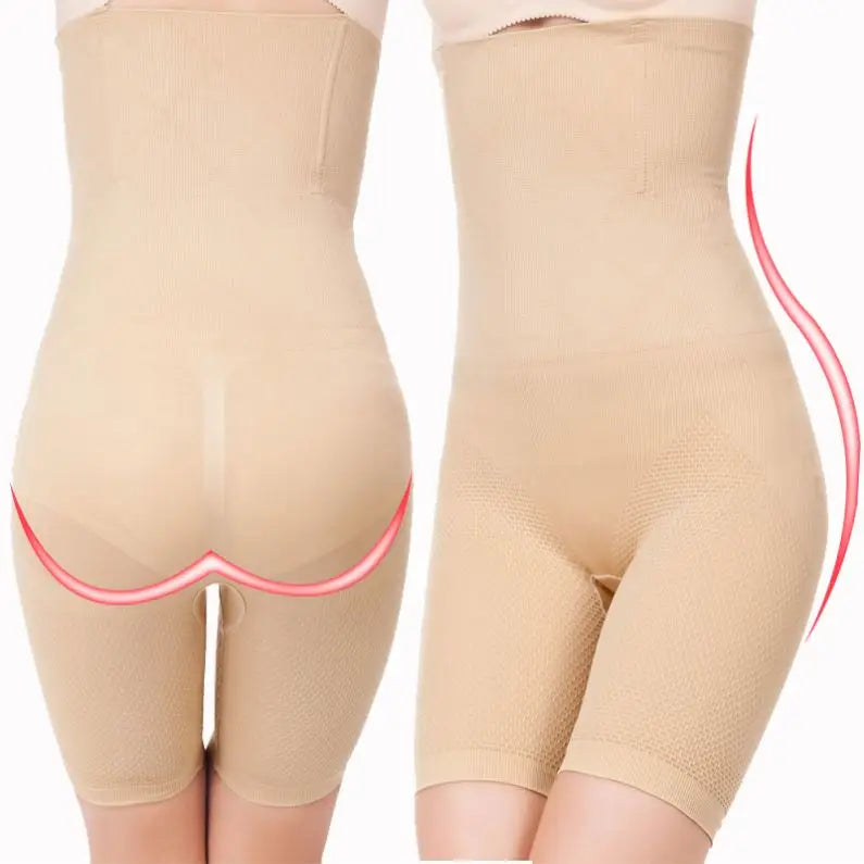 Custom Plus Size Shapewear Shorts High Compression Tummy Control Panty Girdle Waist Shaper and Butt Lifter