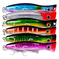 ZHUORUN Hard Bait 130mm 43G Big Popper Lure Fishing Lure Popper