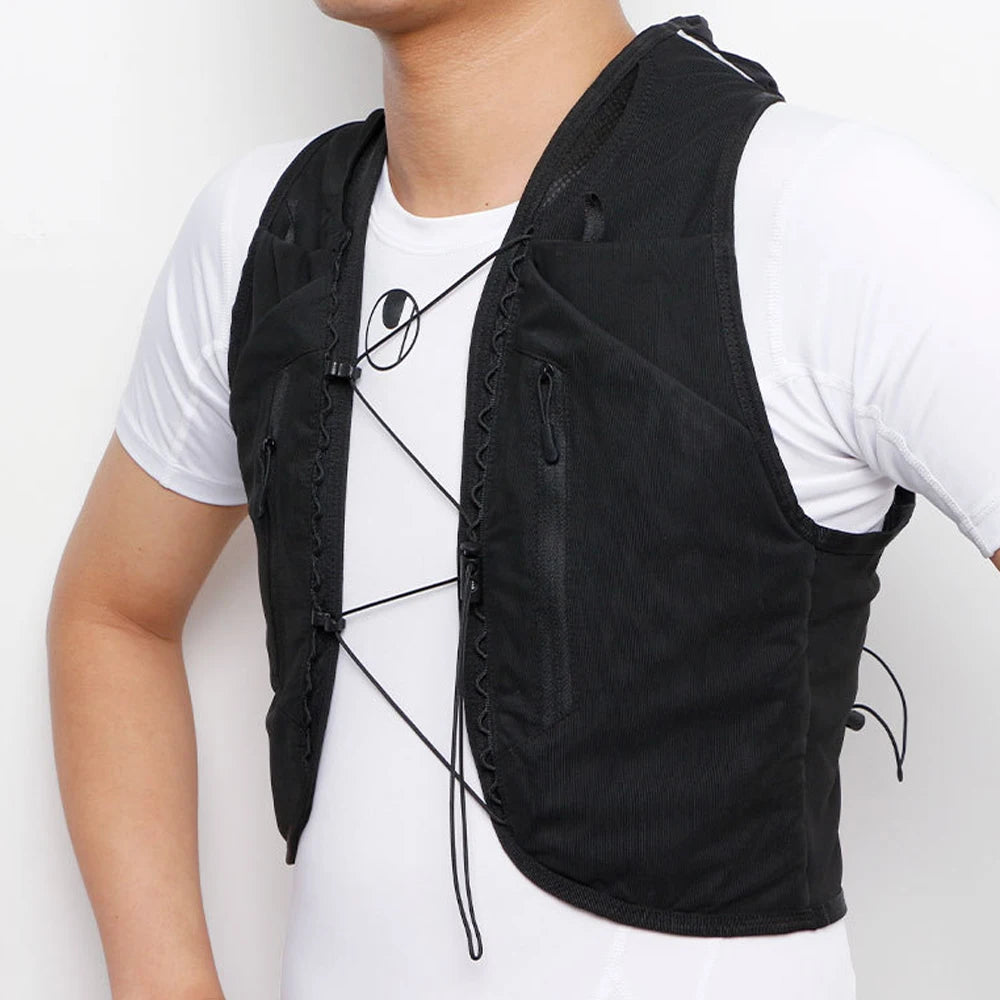Running Vest Daypack Hydration Pack Lightweight Sport Bag for Workout Hiking Camping Jogging Cycling