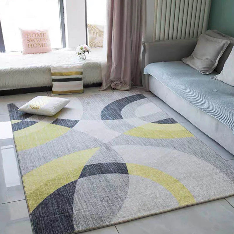 Modern Style Wilton Machine Made Abstract Rugs Loop Pile Living Room Carpets Hot-Sale for Home Use