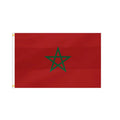 Custom Banner 3x5 Ft Outdoor Flying Cheering High Quality Double Stitching Morocco Flag of Morocco