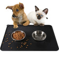 2025 Dog Cat Bowl Placemat Mat Silicone Waterproof Pet Food Mat Spill Proof Pet Feeding Mat for Food and Water