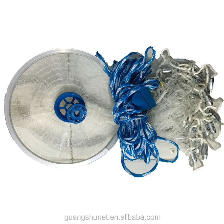 Nylon Fishing Net Cast Mesh 12 Feet
