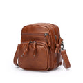 Vintage Designer Shoulder Messenger Bag Casual Handbag Crossbody Bags for Women PU Leather Small Daily Phone Pocket Purse