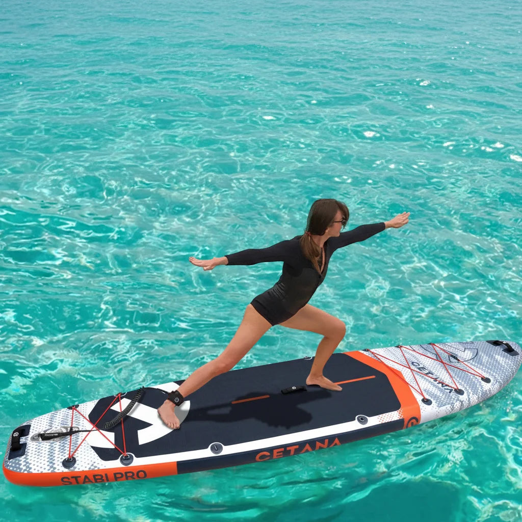 Fast Shipping CETANA New Arrival Stand up Paddle Board 11'6''*35'' Extra Wide Inflatable Sup Board EU Warehouse Surfing Board
