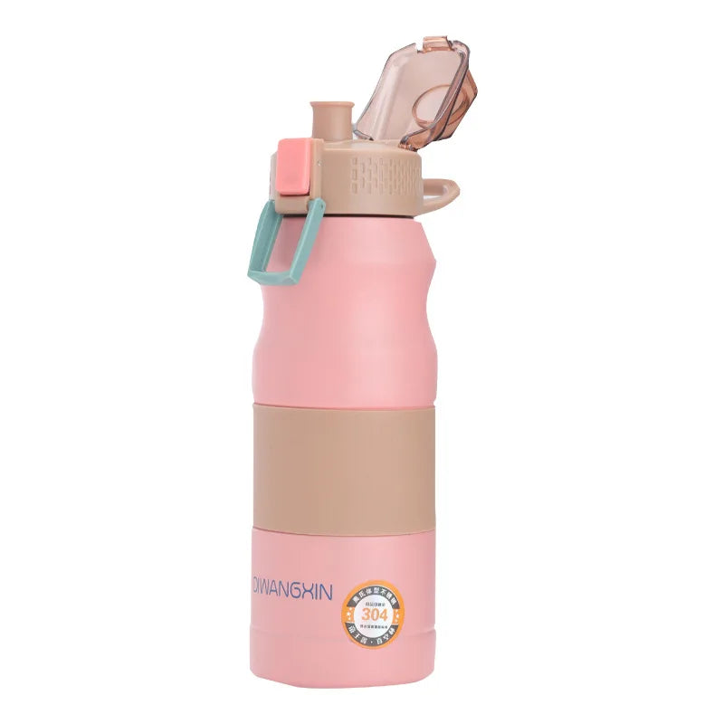 FX Factory New Design Stainless Steel Double Wall Vacuum Insulated Thermos Flask 12-24 Hours Thermal Insulation for Outdoor Car