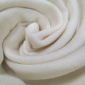 Pure 100% White Twill Wool Fabric for Garment for Scarf From Direct Manufacturer