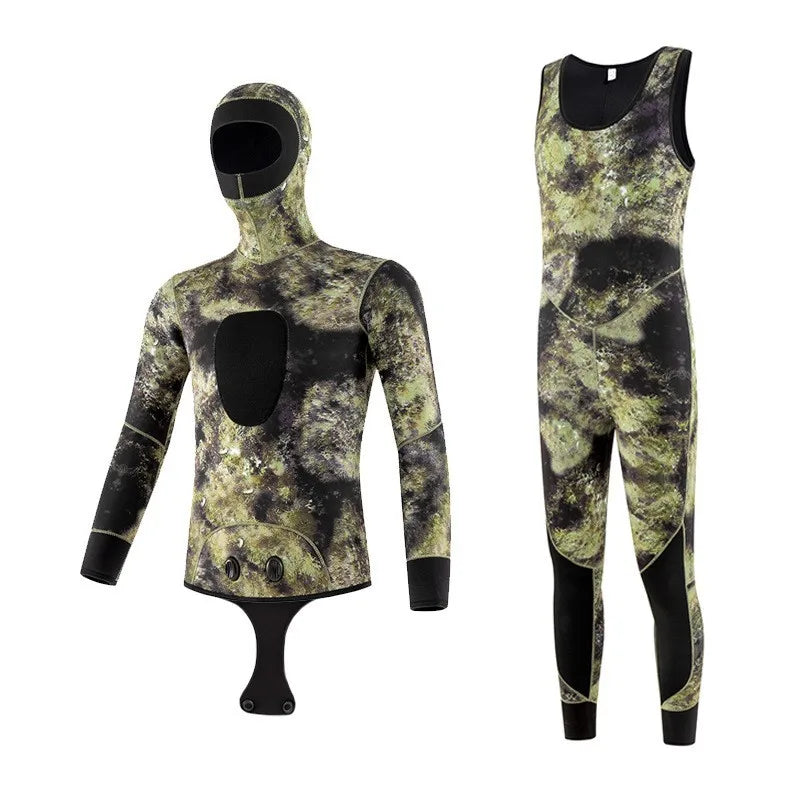 Custom 5mm Neoprene Long Sleeve Wetsuit for Fishing Diving Surfing-for Water Sports