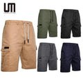 New Trending Wholesale Men Summer Casual Pockets Jogger Cargo Shorts