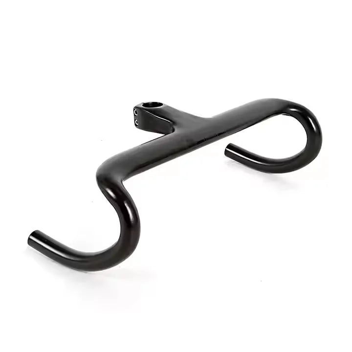 Factory Direct Sale Carbon Fiber Road Bike Drop Bar Custom Logo Lightweight Handlebar for Bicycle Accessories