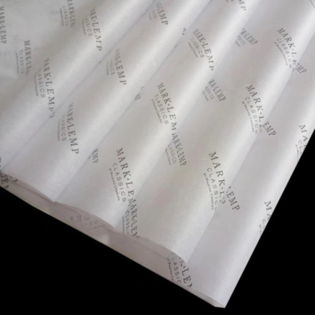 Custom logo Gold Brand Logo Printing Gift Wrapping Tissue Paper for Packing Garment