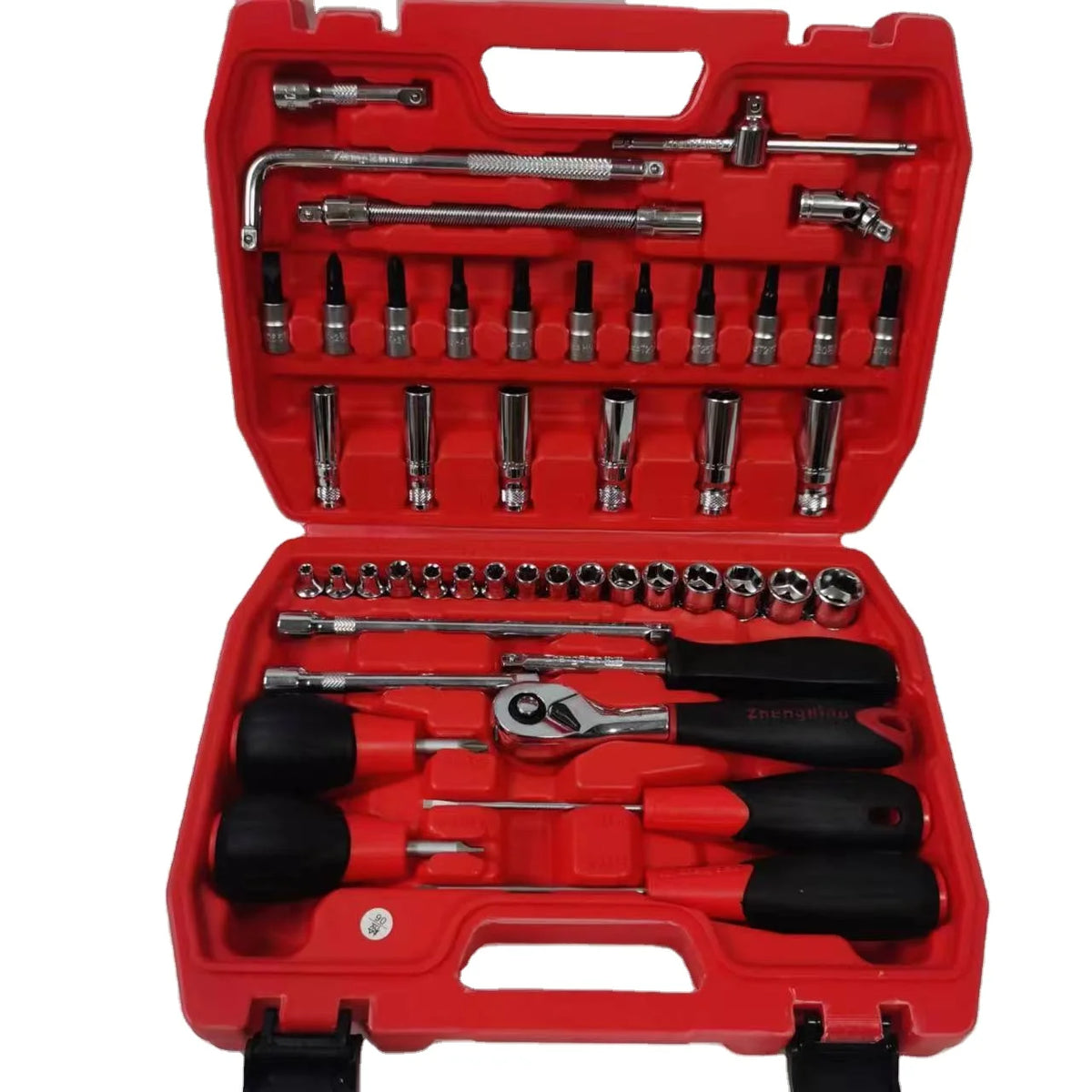 46pcs Outstanding Quality Extra Short Wrench Impact Drill Socket 1/2 Impact Socket Set Metric With Deep Socket Ratchet Handle