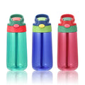 450ml Plastic Kids Bottle Feeding Portable Cups With Straw Drinking Bottle with Handle Kids Bottle