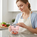 100 ML 250mL Mini Electric Garlic Chopper USB Charging Ginger Masher Machine Sturdy Durable Chili Vegetable Crusher Kitchen Tool MegaBDM