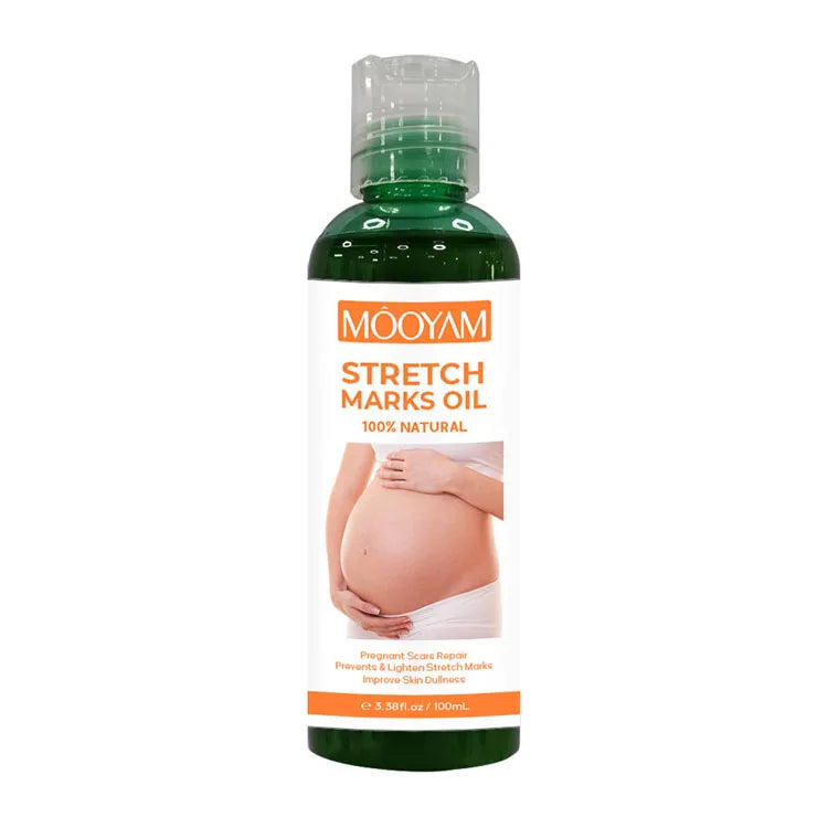 Powerful Stretch Marks Removal Oil Organic Natural Skin Firming Removes Scar Postpartum Stretch Mark Oil