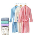 R Unisex Velour and Terry Cloth Bathrobe 100% Polyester Microfiber Hotel/Spa Robes Classic for Men or Women Bath Robes