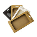 Hot Sale Custom Logo Magnetic Eyelash Holder Packing Case With Window Eyelash Packaging Box With Tray MegaBDM