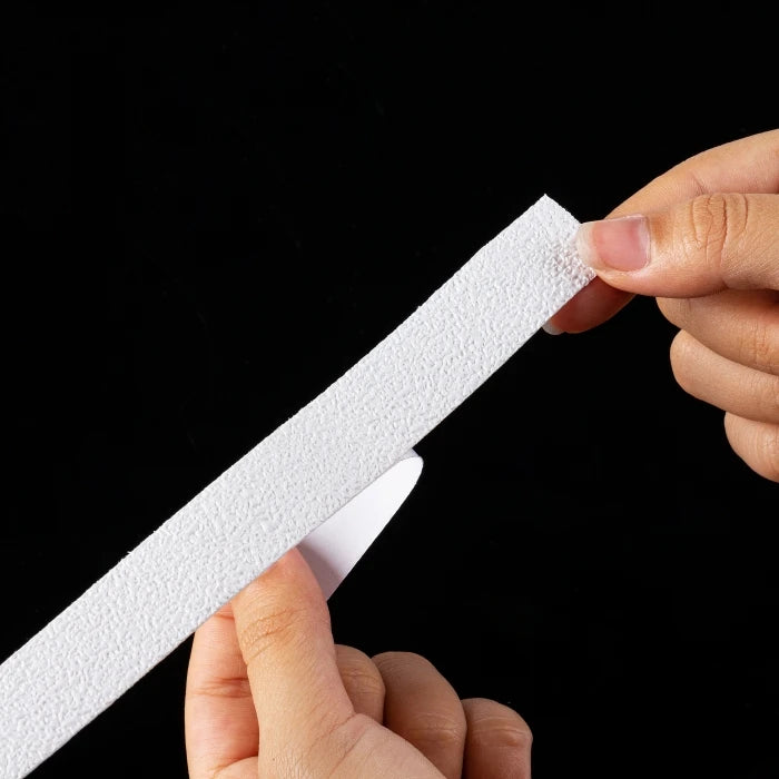 Premium Single-Sided Heavy Duty Waterproof Walking Safety Tape Anti-Slip Fine Textured Soft Vinyl Adhesive Sticker Durable
