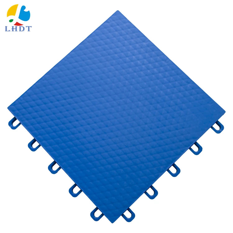 LHDT  Courts Wholesale Waterproof Interlocking Mat Tiles 100% New pp Plastic Garage Floor