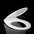 Hot Sale Soft Close Toilet Lid with Single Button Quick Release Toilet Seat Cover