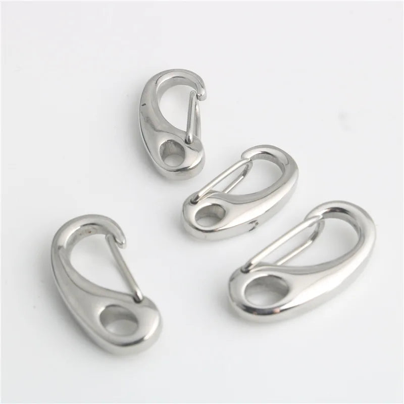 Wholesale Stainless Steel Shrimp Male Jewelry Accessories Polished Bright Necklace Bracelet for DIY