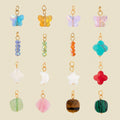 J&D Jewelry  DIY  Butterfly Geometric Star Moon Sun Shell Stone 18K PVD Plated Stainless Steel Waterproof Charms