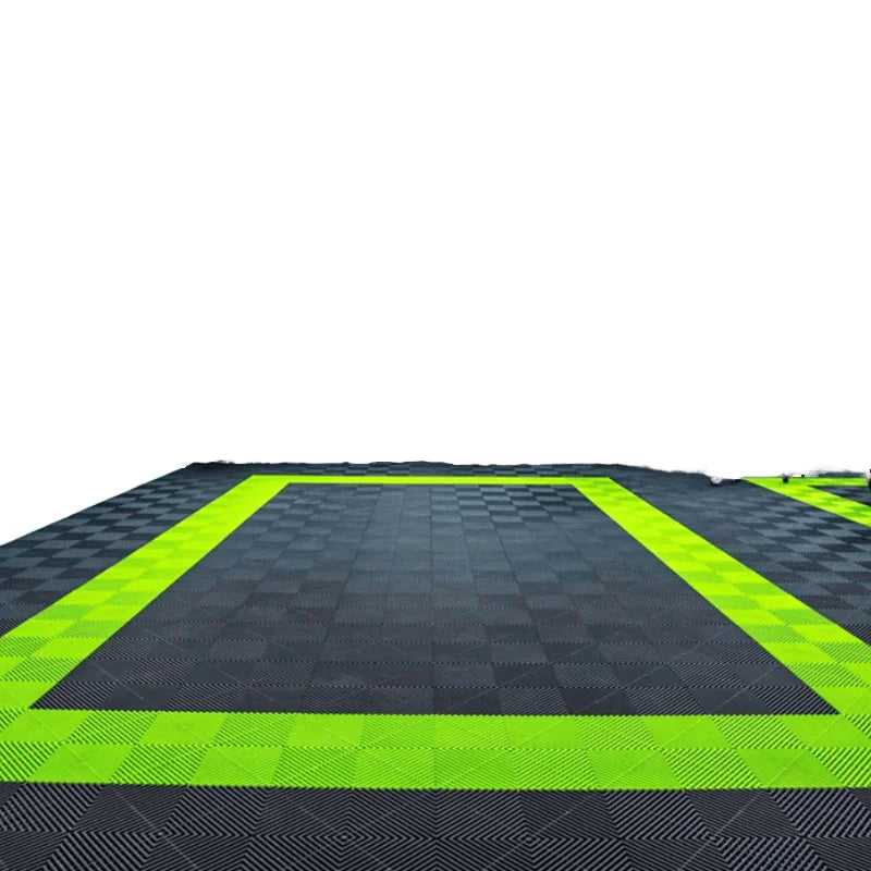 Hot Sale Interlocking Garage Flooring Tiles PP Material for Indoor Car Washroom and Detailing Shop Vinyl Flooring