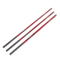 3.6m-7.2m Carbon Fiber Short Section Telescopic Spinning Fishing Rod for  Fishing in Lake or River