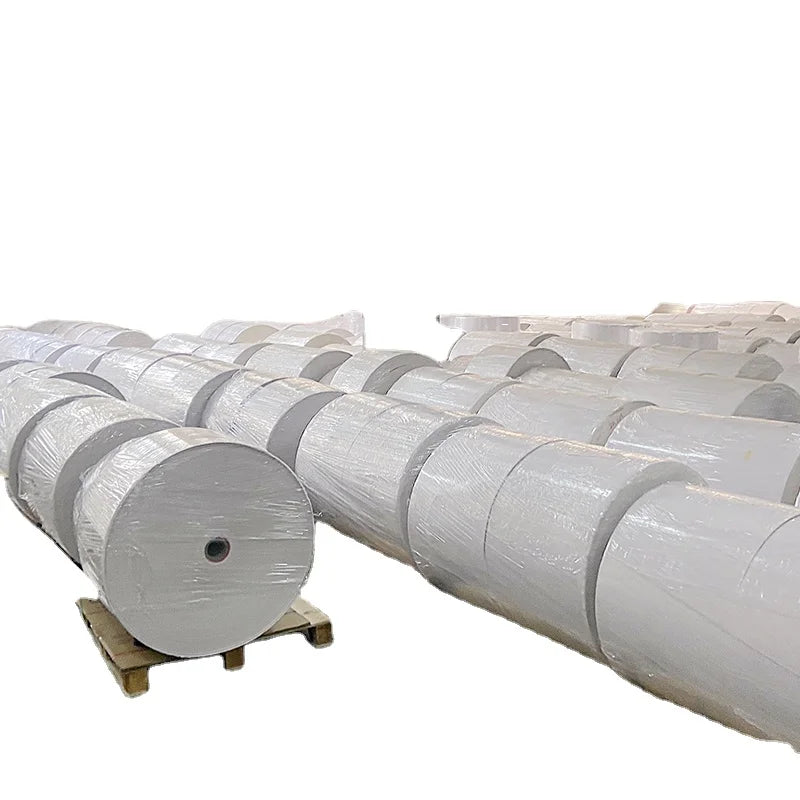 Strong Adhesive Thermal Sticker Jumbo Roll Heat Sensitive Paper for Shipping Labels and Price Tags