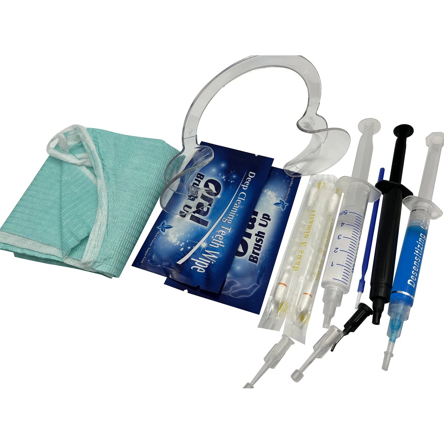 Professional Customizable Laser Teeth Bleaching System Home Teeth Whitening Kit with Blue LED Light