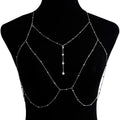 High Quality Jewelry Sexy Body Chain Women Girls Jewelry Fashion Rhinestone Belly Waist Party Beach Bra Chain Body Jewelry