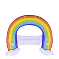 Jilong B03 F 37606 Inflatable Pool Float Rainbow Water Lounger for Adults PVC Swim Bed for Inflatable Water Amusement Facilities