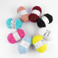 Eco-Friendly Customized Color Glass Yarn Braided Polyester Thread Soft Tinsel Garland for Bags Shoes Garments & Home Textile