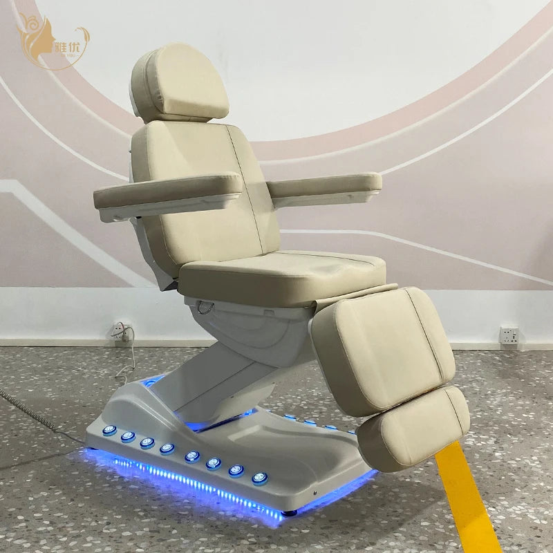 Upgraded Foot Control and Remote Electric Universal Massage Bed for Salon and Clinic Use