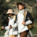 Fashion off Shoulder 3-in-1 Protective Storm Jacket Windproof Waterproof Warm and Cold Jacket