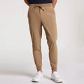 Men's Sporty Straight Comfortable Regular Fit Joggers Elastic Waistband Drawstring Rib Hem Quick Dry Breathable Training Pants