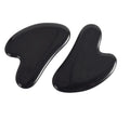 Private Label 100% Real Natural Black Obsidian Bian Stone Gua Sha