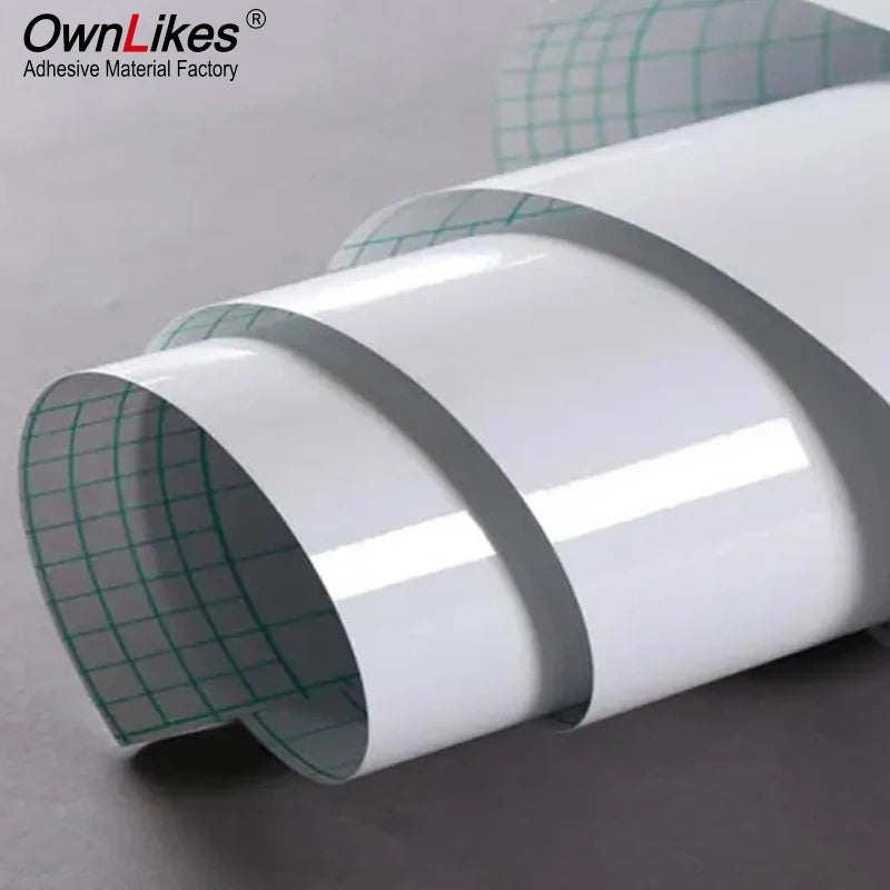 Flexography Translucent Self Adhesive Cold Laminating Roll Film Soft Eco-friendly Moisture Proof for Photo Dermatoglyphic