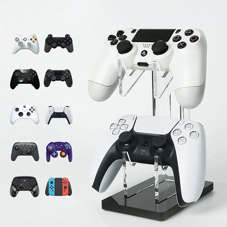 Acrylic Table Display Gaming Controller Stand Holder for PS4 PS5 Switch Xbox Brand