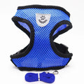 Factory Price Custom Logo No Pull No Choke Adjustable Breathable Air Mesh Dog Pet Vest Harness with Leash