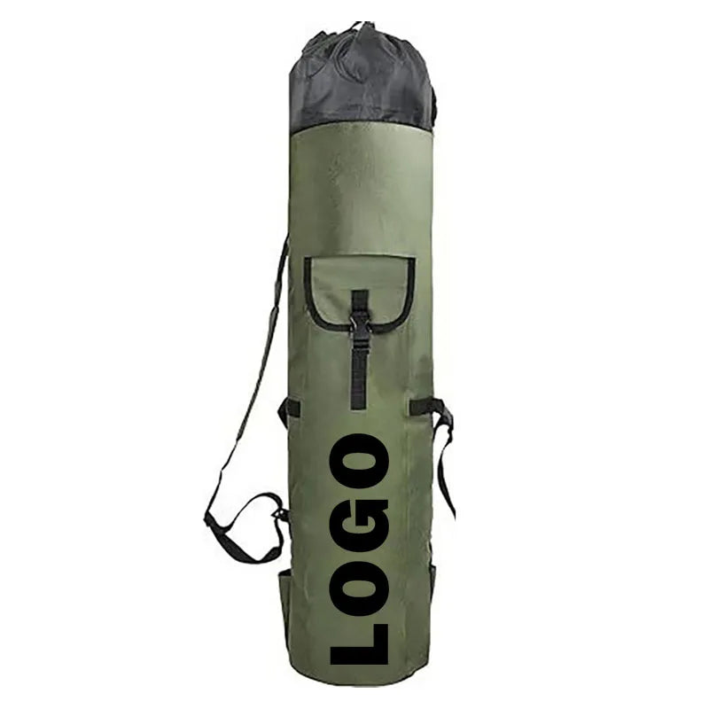 Fishing Rod Bag Rod HolderPortable Fishing Rod CaseCanvas Rod Storage BagTravelling Carrying CaseWaterproof Fishing Gear Storag