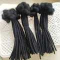 Ready to Ship DreadsLocs 100% Virgin Remy Brazilian Human Hair Dreadlocks Extensions Handmade Soft & Shiny No Shedding