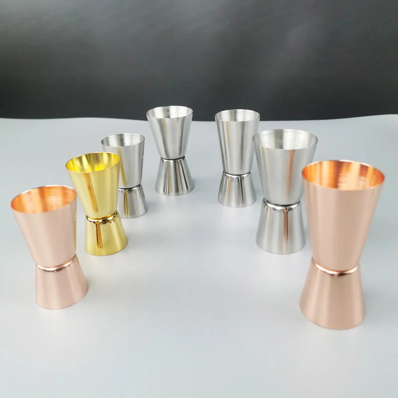 Kitchen Bar Tools Best Quality Custom Stainless Steel Double Ounce Cup Bar Jigger
