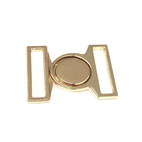 Nickel-free Different Style Swimwear Accessory Bra Clasp Metal Front Buckle Bra for Bikini Swimwear Closure Buckle