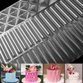HY Plastic Cake Stencils Mousse Cake Fringe Mold Chocolate Cake Border Decorating Tools