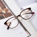 Hot Sale Fashionable Solid Diamond Pattern Full Rim Lightweight Durable Anti Blue Light Reading OEM Optical Glasses for Women