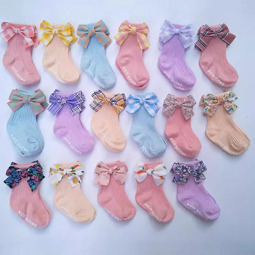 0-15months Newborn Baby Anti Slip Grip Socks Korean Version Baby Girl Socks Good Quality Cotton Baby Non Slip Walking Socks