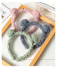 Cute Bear Ear Hair Band Women Lamb Fairy Headband Lovely Hair Hoop Hairband Bear Bundle Hair Accessories